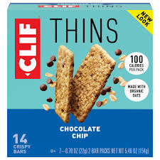 chocolate chip crispy snack bars