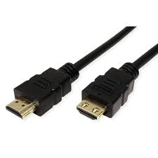VALUE HDMI Ultra HD Cable + Ethernet, M/M, Resistant Plug, black, 5 m -  SECOMP International AG