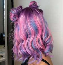 The perfect coloredhair pink blue animated gif for your conversation. Unicorn Hair Dye Unicorn Hair Color Ideas