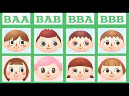 Animal Crossing New Leaf Face Guide Youtube