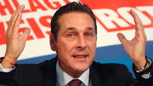 ... seine Linie bringen: Heinz-Christian Strache, Bundesvorsitzender der FPÖ