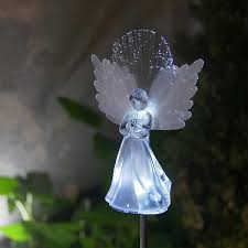 Solar Angel Garden Stake