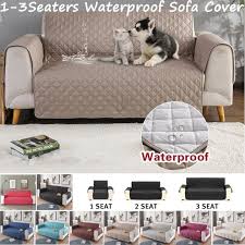 1 3 Seaters Waterproof Sofa Cover For