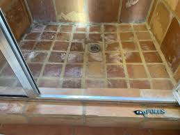 fix a water damaged bathroom floor