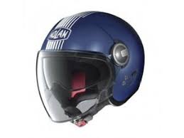 Details About Helmet Jet Nolan N21 Visor Joie De Vivre 53 Flat Imperator Blue