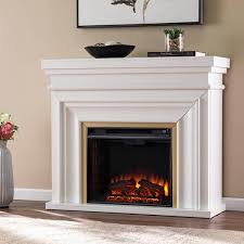 Electric Fireplace In White Hd053325