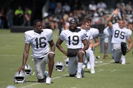 First Raiders Depth Chart Of 2018 Is Released Observations