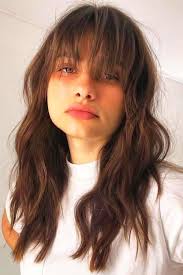 The good thing about curls, whether natural or tonged, is they naturally lift the appearance your hair and can. Long Bangs Wispy Bangs Round Face Hair Styles Hairstyles For Round Faces