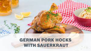 german pork hocks with sauer