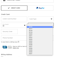 Format The Expiration Date Fields Exactly The Same As The