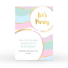 Party Invitation Packs Adults Kids Birthday Invitations Wedding