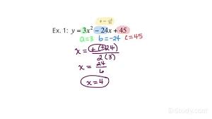 Finding Axis Of Symmetry From The