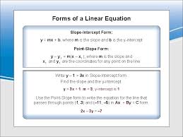 graphing linear equations identifying a