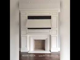 Motorized Above Fireplace Flip Around