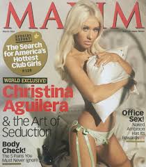 maxim magazine march 2007 christina