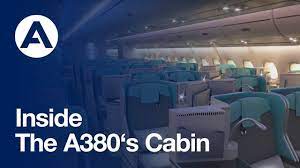 inside the a380 s cabin you