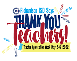 Teacher Appreciation Week is May 2-6 ...