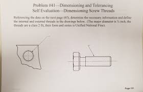 Solved Problem 41 Dimensioning And Tolerancing Self Eval