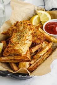 air fryer fish chips crispy clic