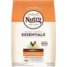 Nutro Wholesome Essentials Natural Adult Dry Dog Food Farm Raised Chicken Brown Rice Sweet Potato Recipe