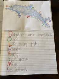 poetry from year 1 drysdale primary