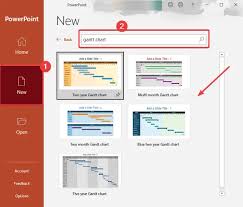 how to create a gantt chart in powerpoint