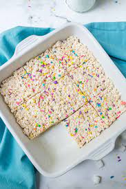 rice krispie treats with marshmallow