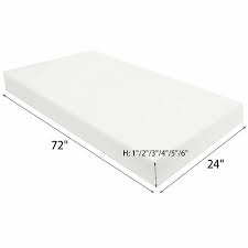 24 x72 high density upholstery foam