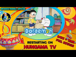 doraemon is back on hungama tv