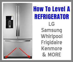 Check spelling or type a new query. Refrigerator Not Level How To Level A Refrigerator