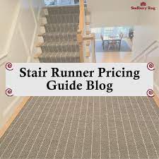 stair runner pricing guide sudbury rug