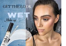 wet look how to get this make up