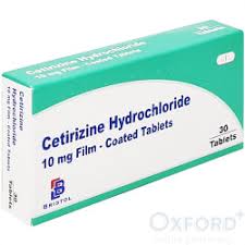cetirizine hydrochloride 10mg 30