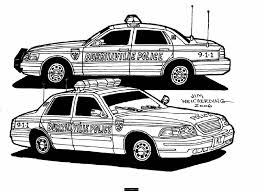 Génial voiture facile à dessiner vous motiver à être utilisé dans votre parlement conception et style plan avenir prévisible agréable à vous le weblog : Coloriages Voiture De Police Transport Album De Coloriages