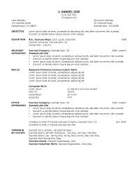 Example Of Resume Good Resume Examples Resume Titles Examples Good