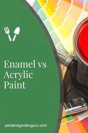 enamel vs acrylic paint