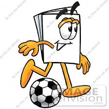 clip art graphic of a white copy and