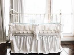 baby crib bedding boy girl crib skirt