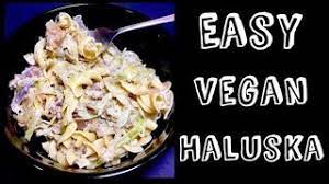 vegan haluska recipe