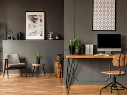 There is of course a standard depth and height for desk design, but it is a poor approximation rather inefficient in being adaptable to so many. Interior Tips How To Design A Productive Home Office Italianbark