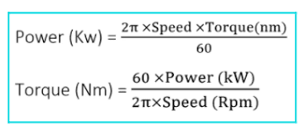 ac motor formula to calculate rpm