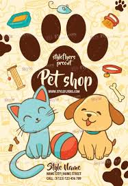 Pet Shop Psd Flyer Template 12853 Styleflyers