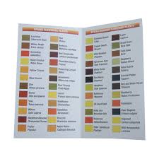 Pocket Pollen Colour Guide Filberts Of Dorset