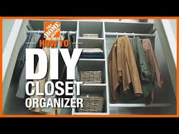 Diy Closet Organizer The Home Depot