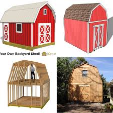 10 Free 2 Story Gambrel Shed Plans