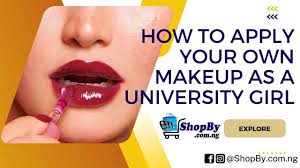 how to apply makeup by by