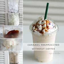 a frappuccino without coffee