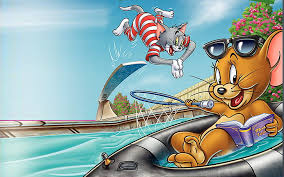 hd wallpaper tom and jerry fur flying