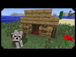 minecraft how to make a dog house
