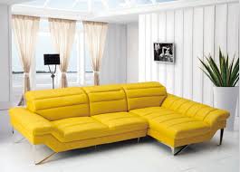 modern leather sofa for living room